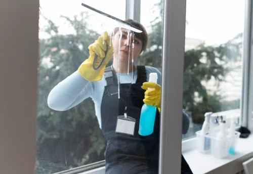 Nettoyage de vitres intérieures et extérieures à Caillouël-Crépigny